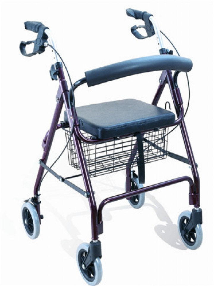 Andadera Rollator De Aluminio