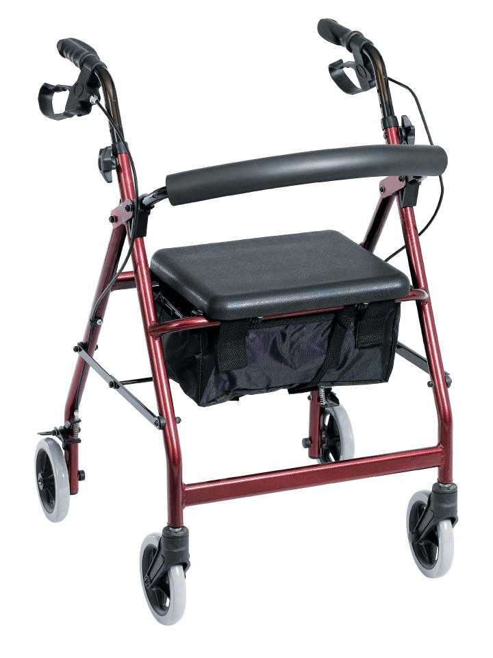 Andadera Rollator-Red